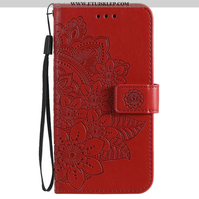 Etui Folio do Samsung Galaxy M32 Kwiatowa Mandala